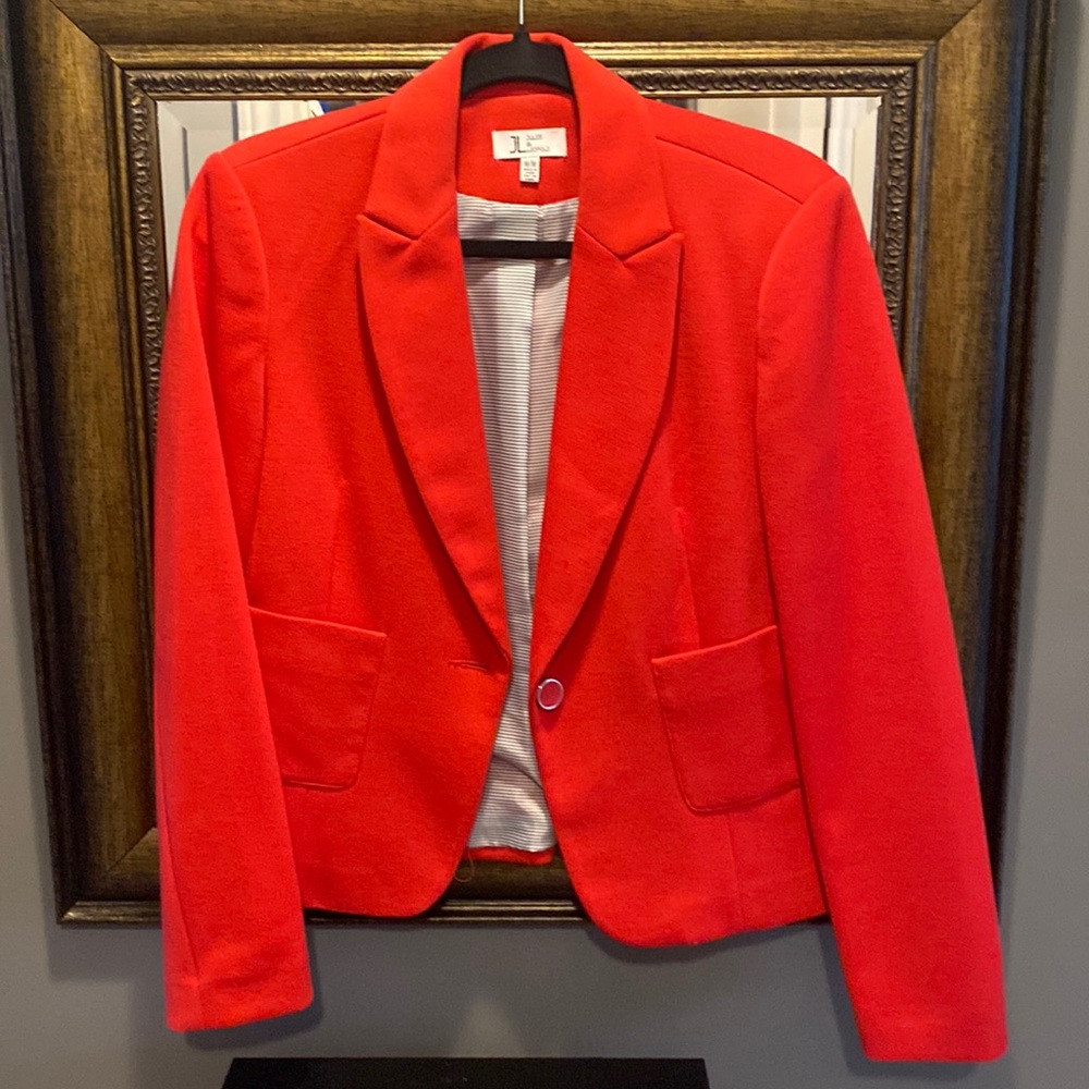 Red jacket